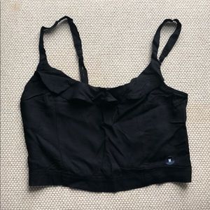 Hollister Ruffle Crop Top